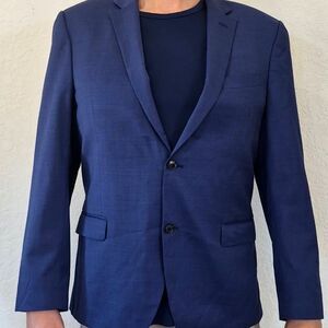 Tommy Hilfiger, Wool Blend, Classic Navy Men's Blazer Sz 44R